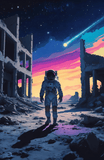 Abandoned Lunar Colony