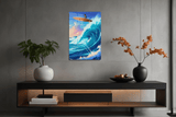 Surfing Massive Wave