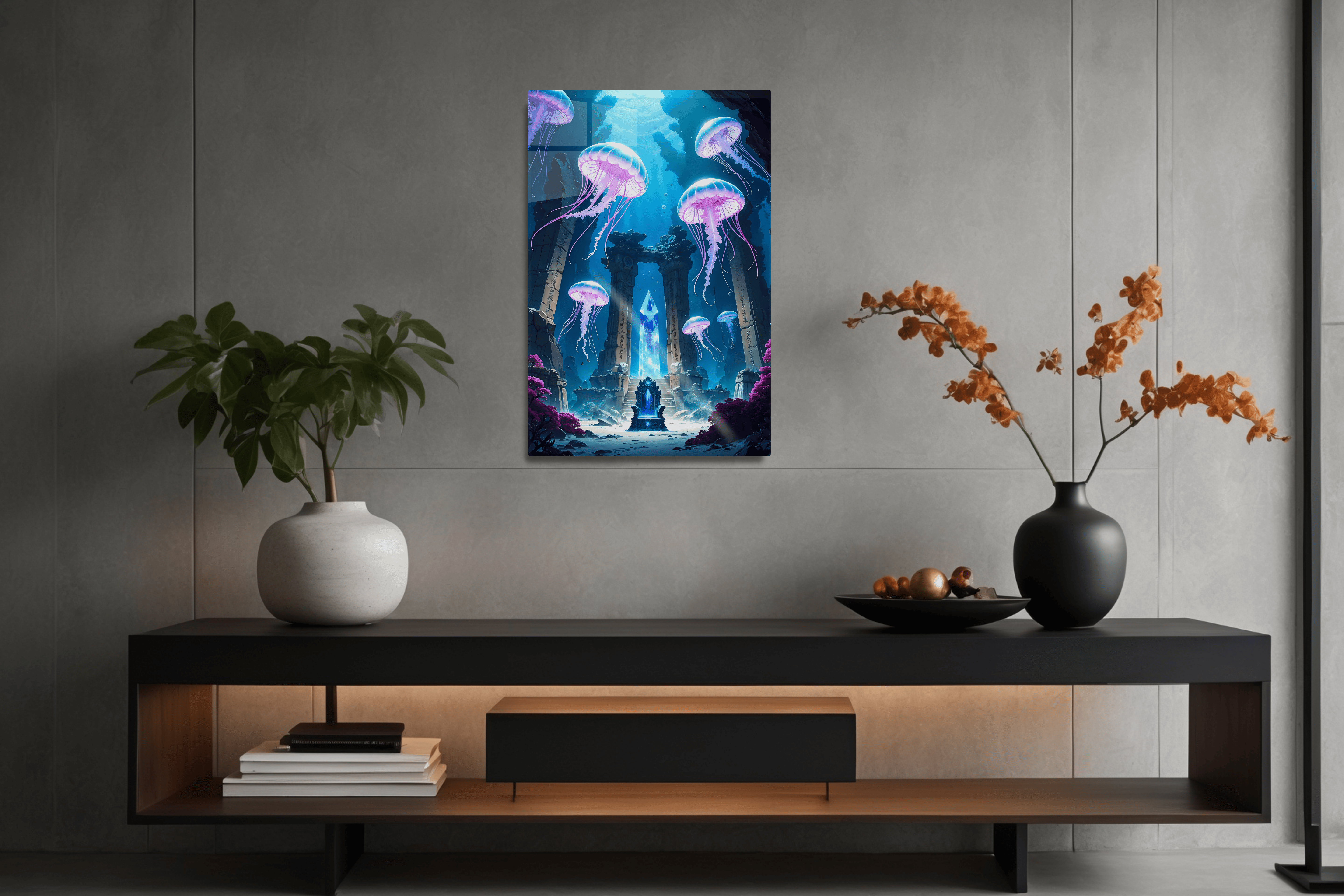 Underwater Ancient Throne