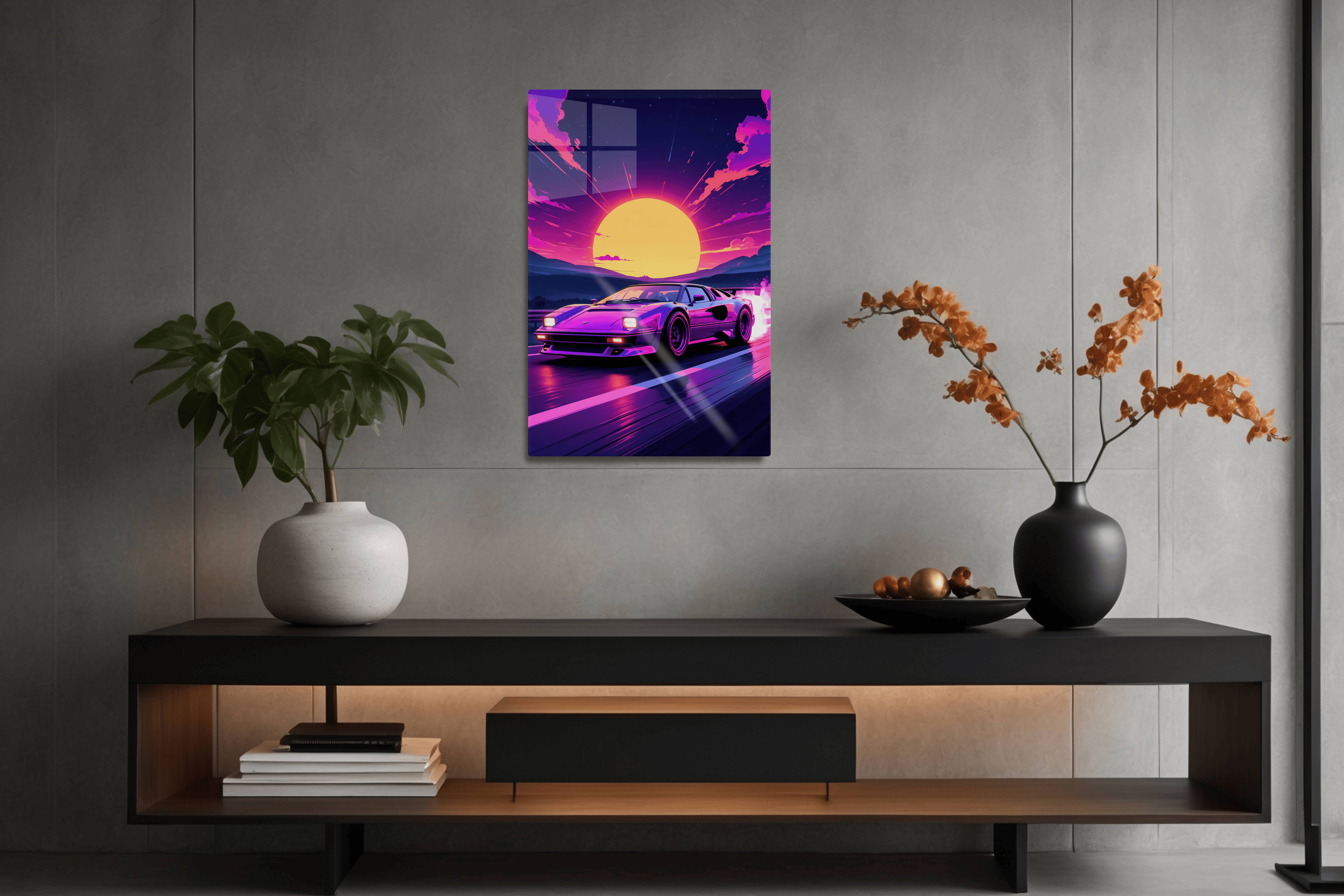 Synthwave Speed Car