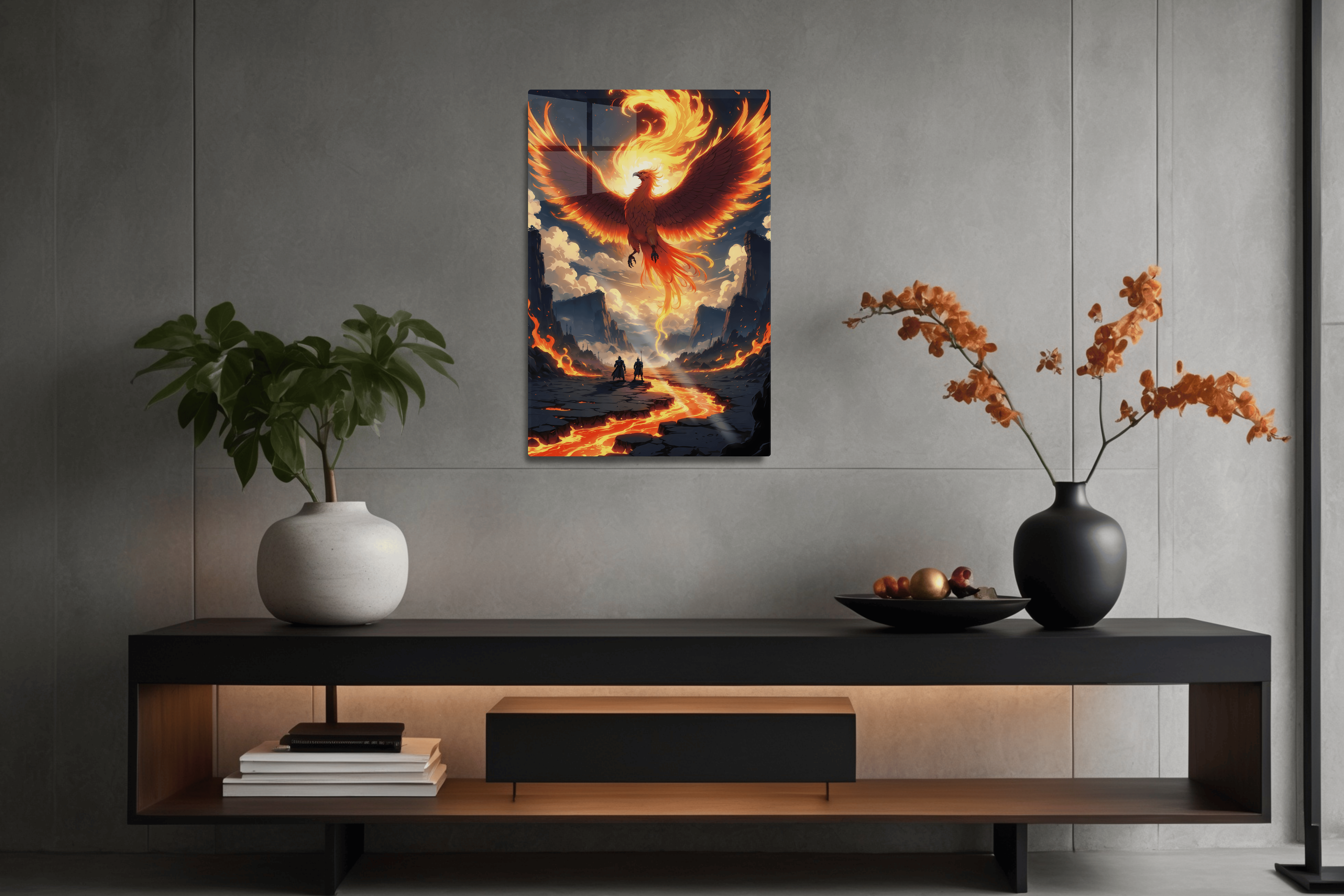 Mythical Phoenix Ascends