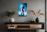 Watercolor Ice Skating