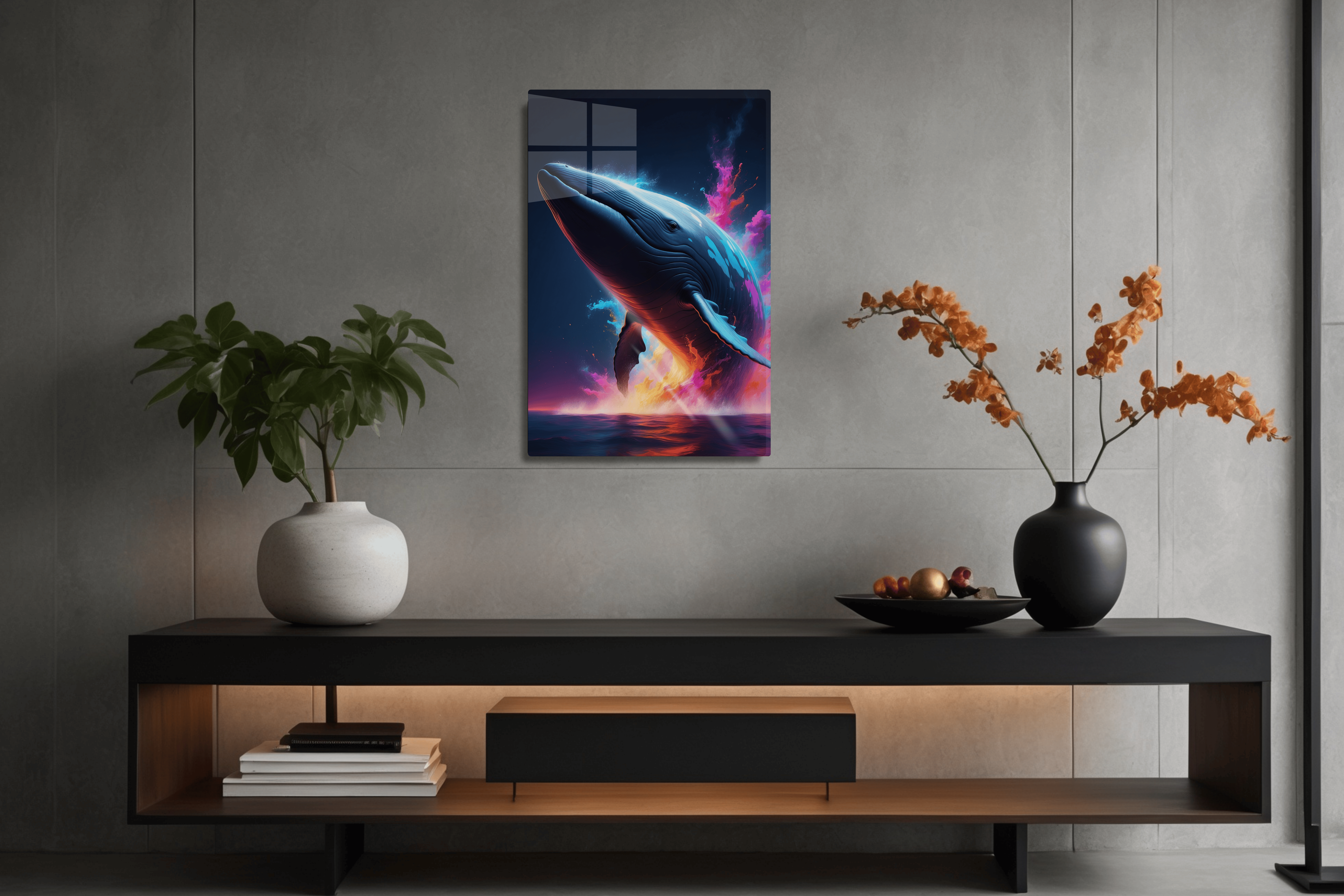 Whale Neon