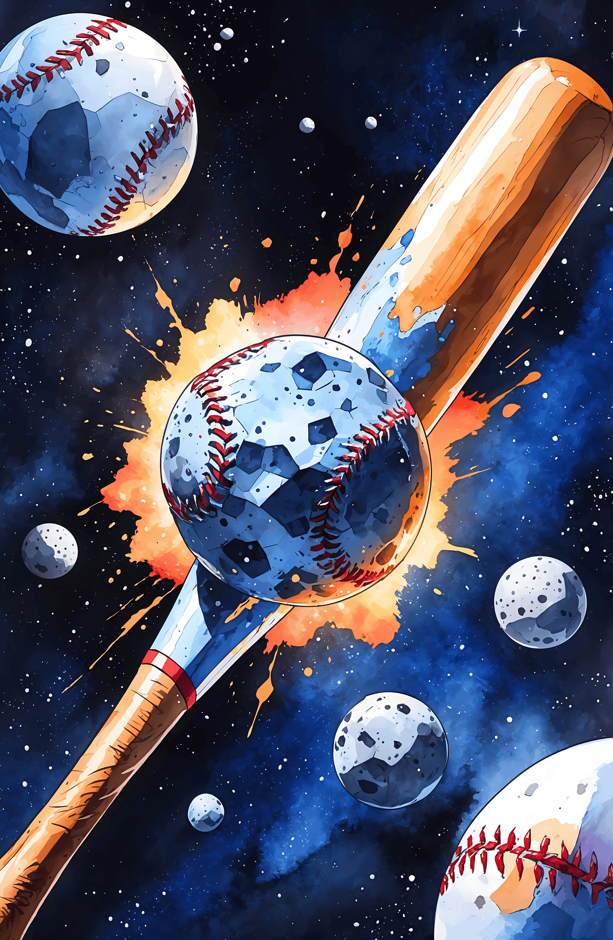 Cosmic Baseball Bat