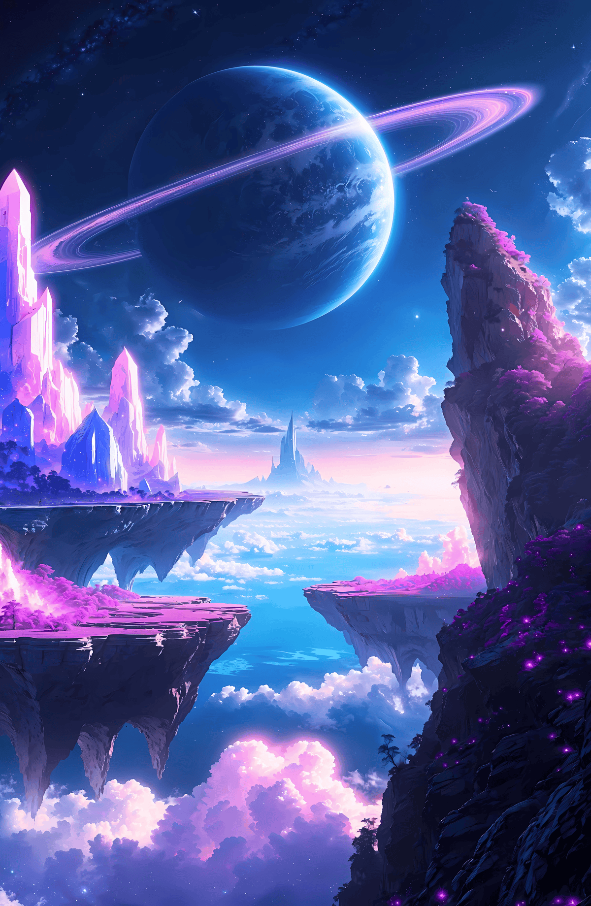 Cosmic Crystal Land