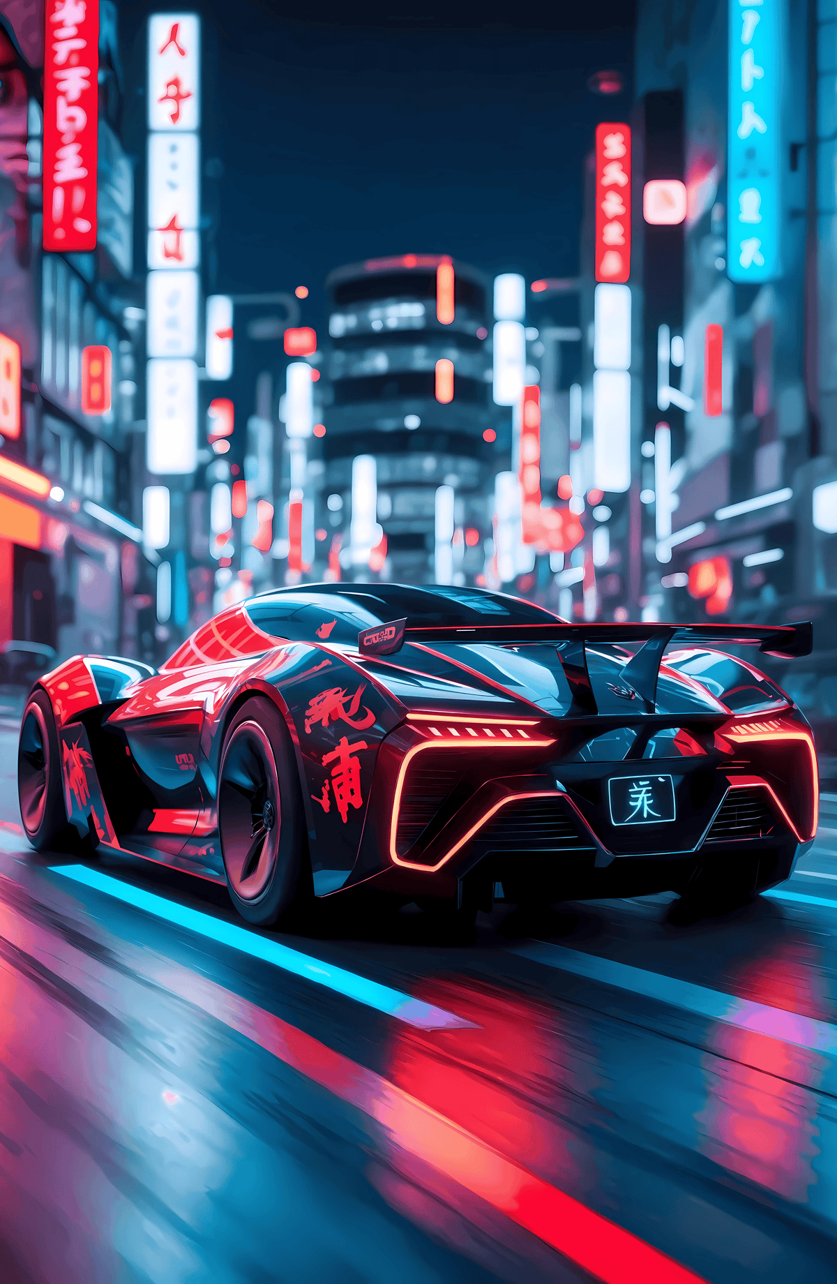 Cyber Samurai Supercar