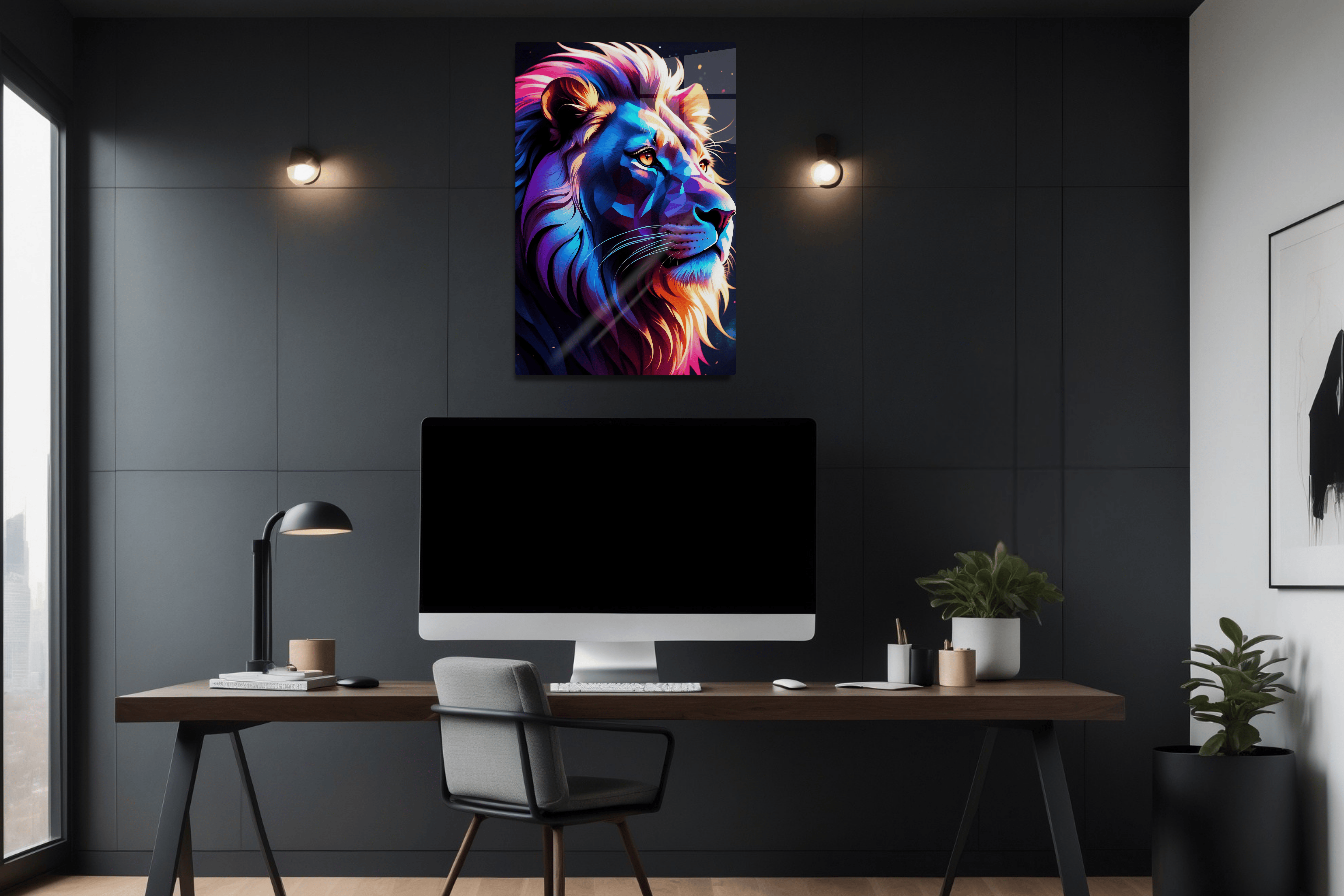 Lion Neon