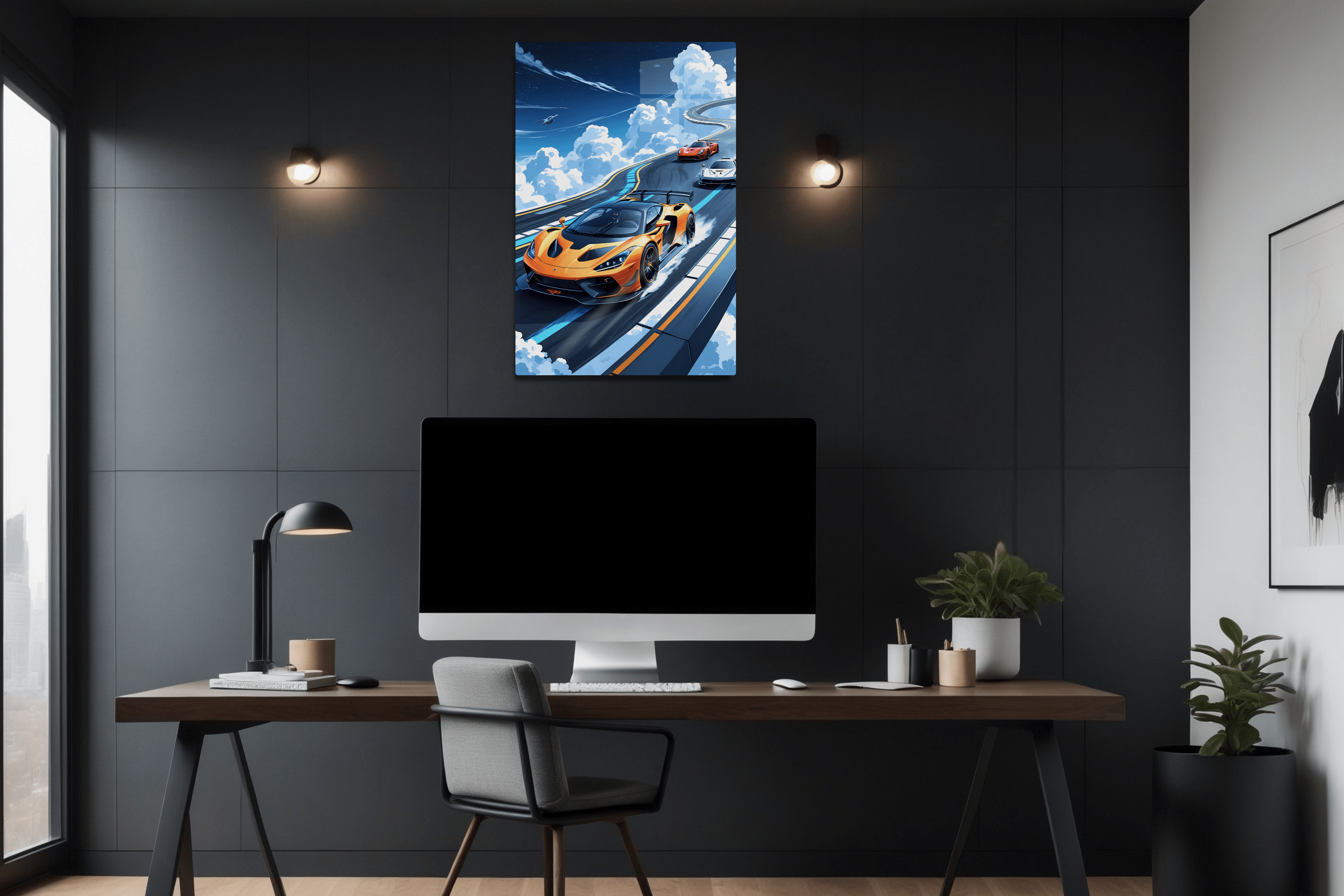 Racing on a Floating Track
