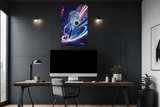Suspended Tennis Racket