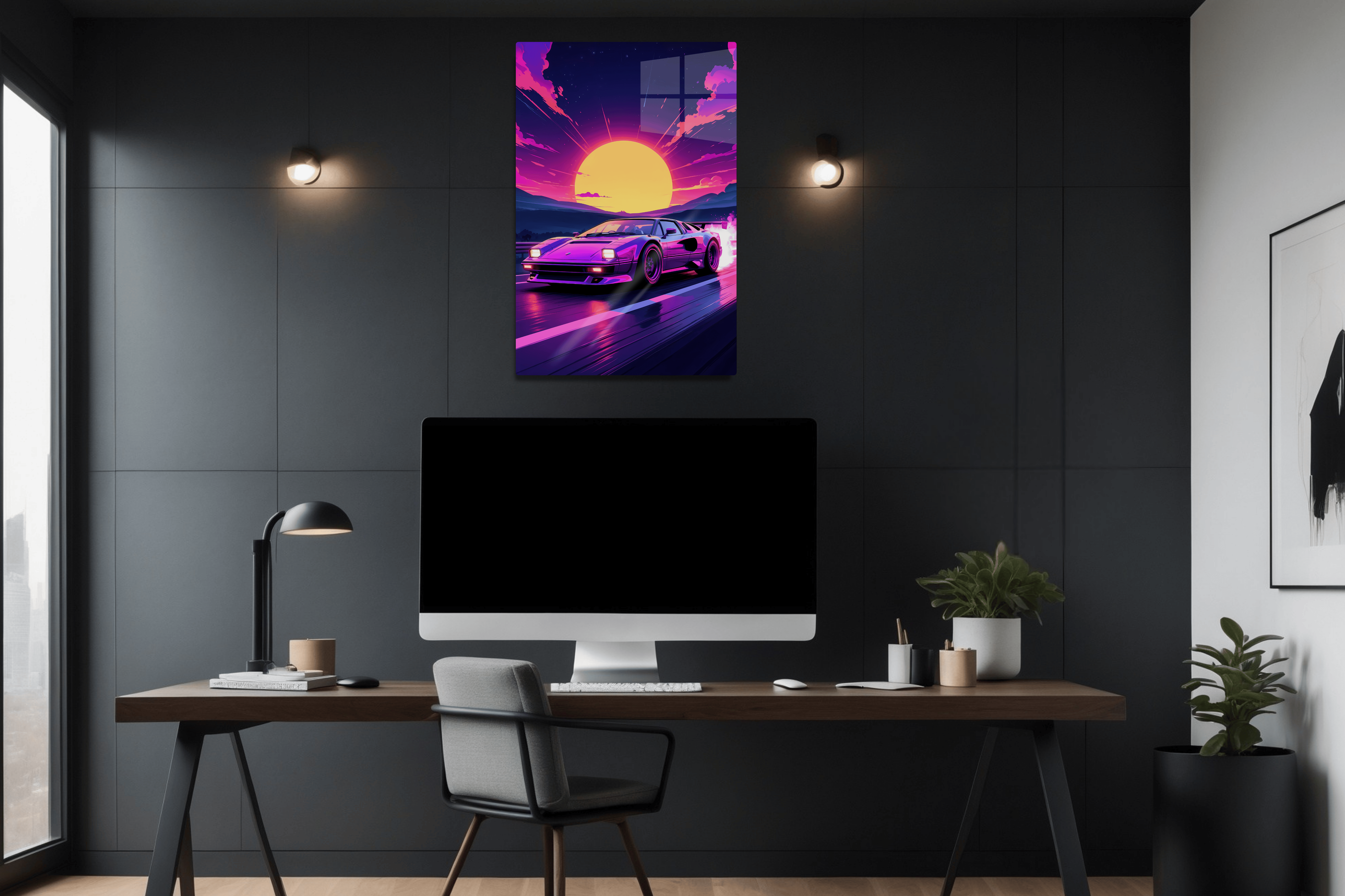 Synthwave Speed Car