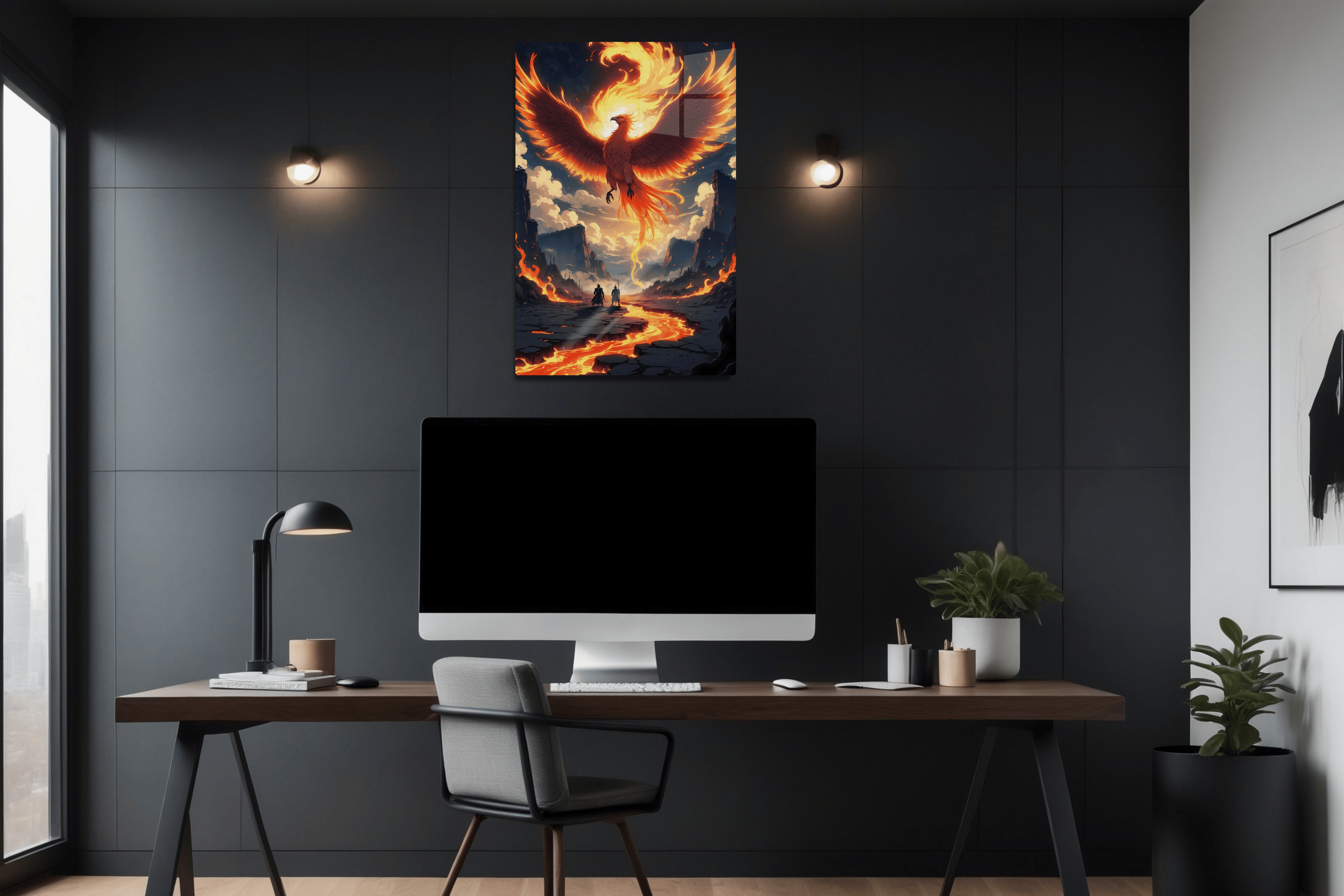 Mythical Phoenix Ascends