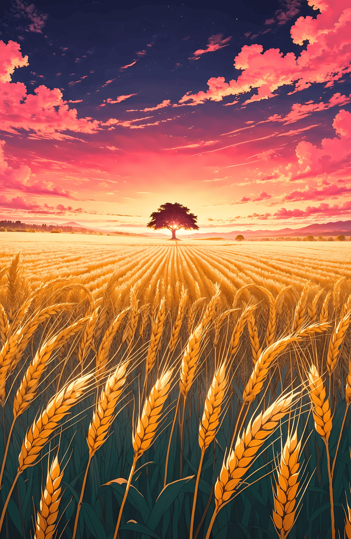 Golden Wheat Field