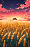 Golden Wheat Field