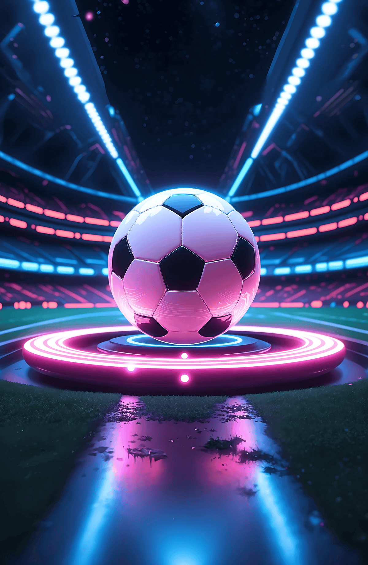 Levitating Soccer Ball