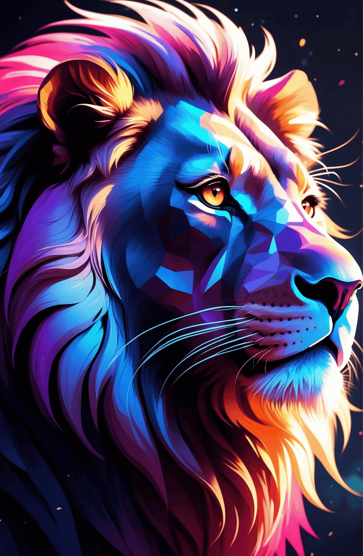 Lion Neon