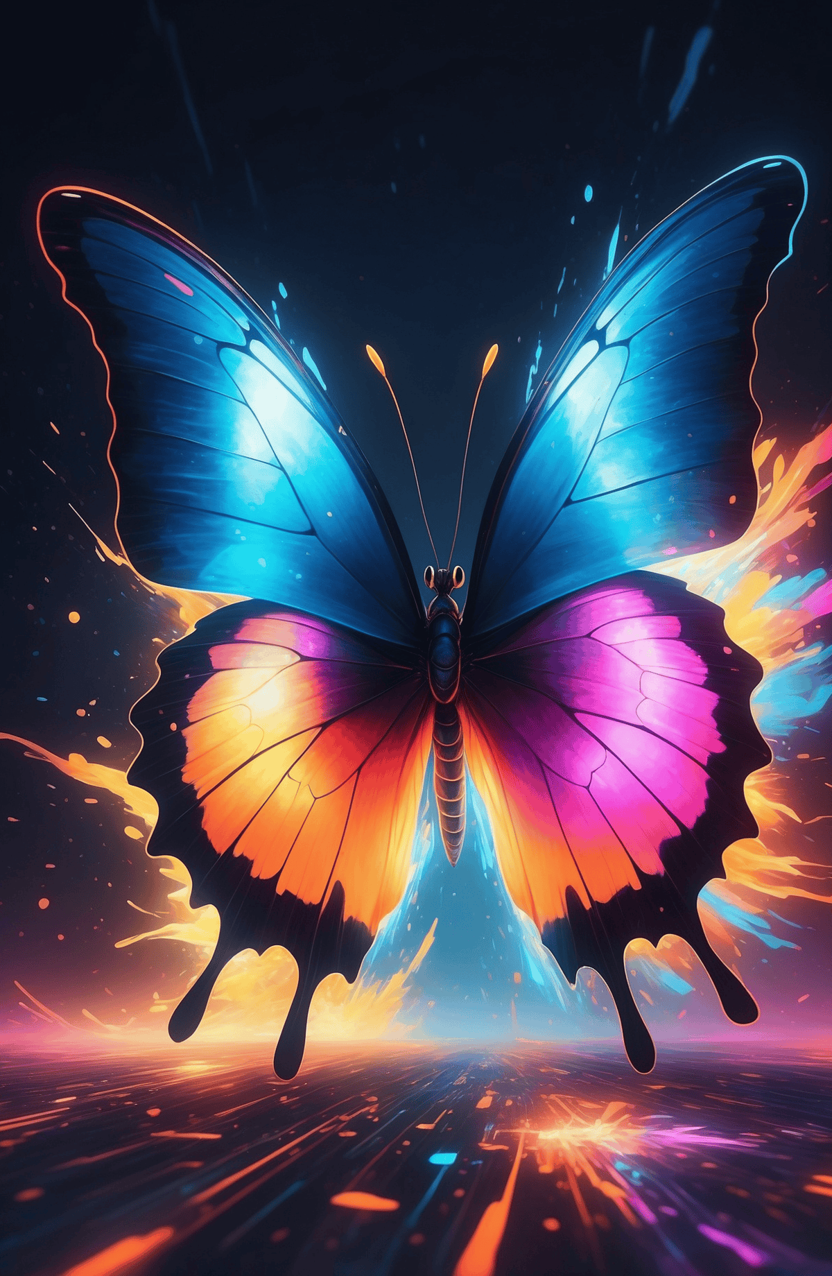 Butterfly Neon