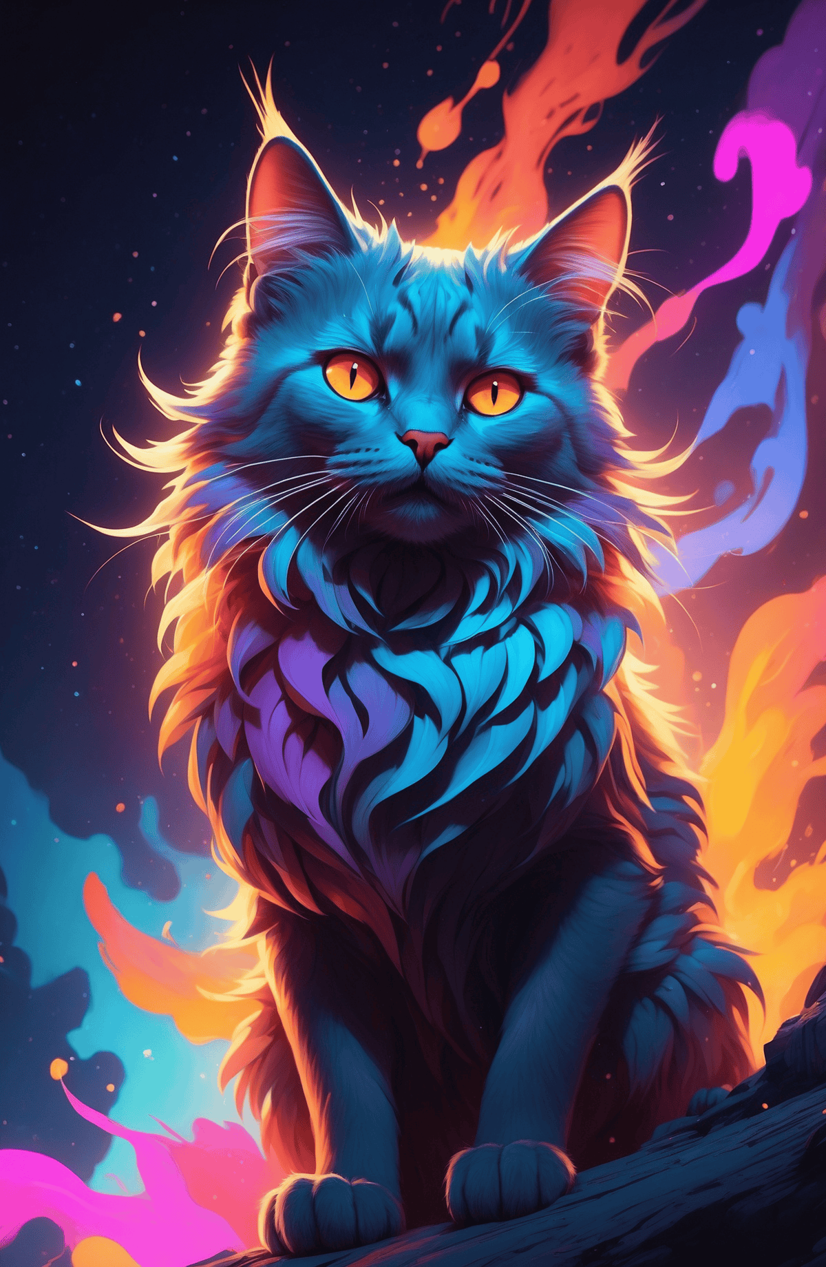 Cat Neon