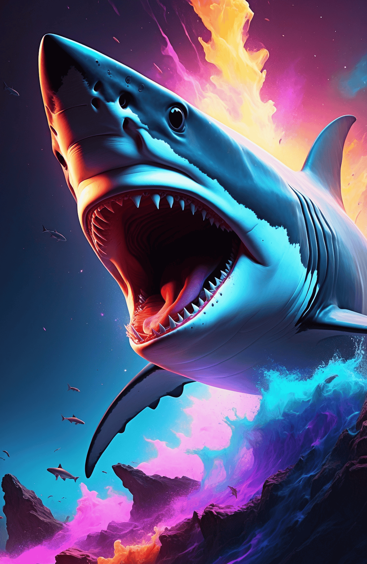Shark Neon