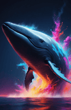 Whale Neon