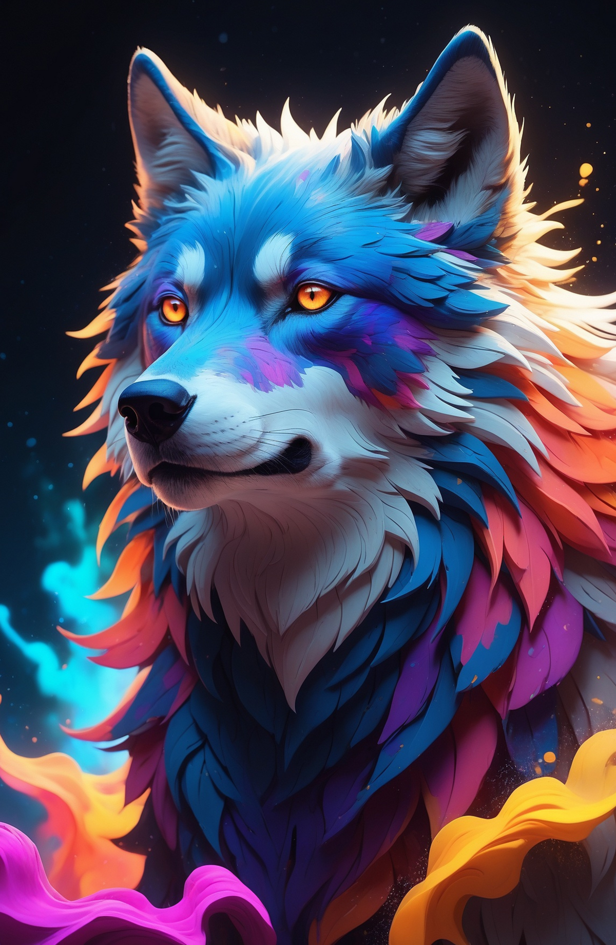 Wolf Neon
