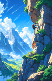 Rock-climbing Rocky Mountain