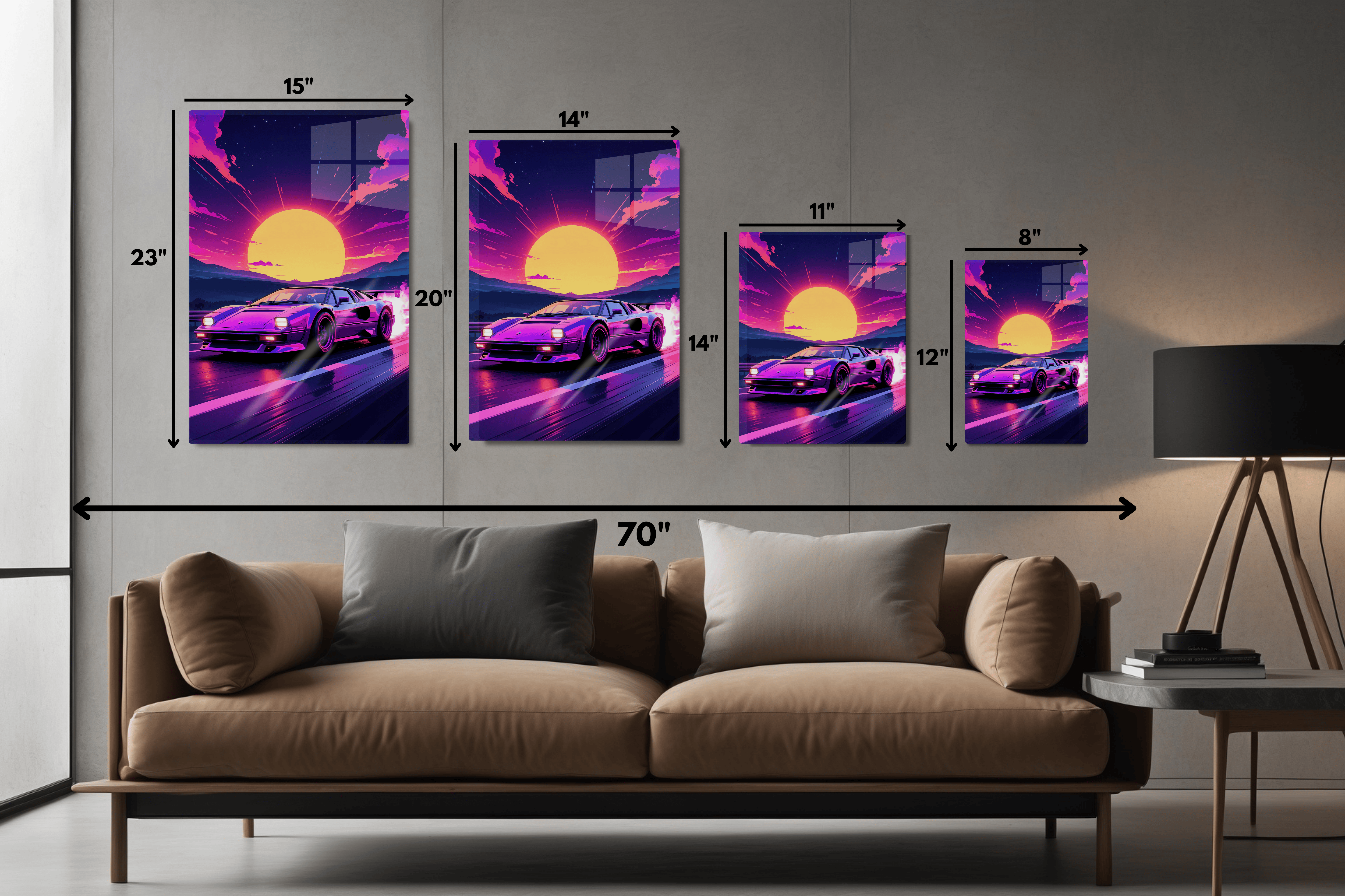 Synthwave Speed Car