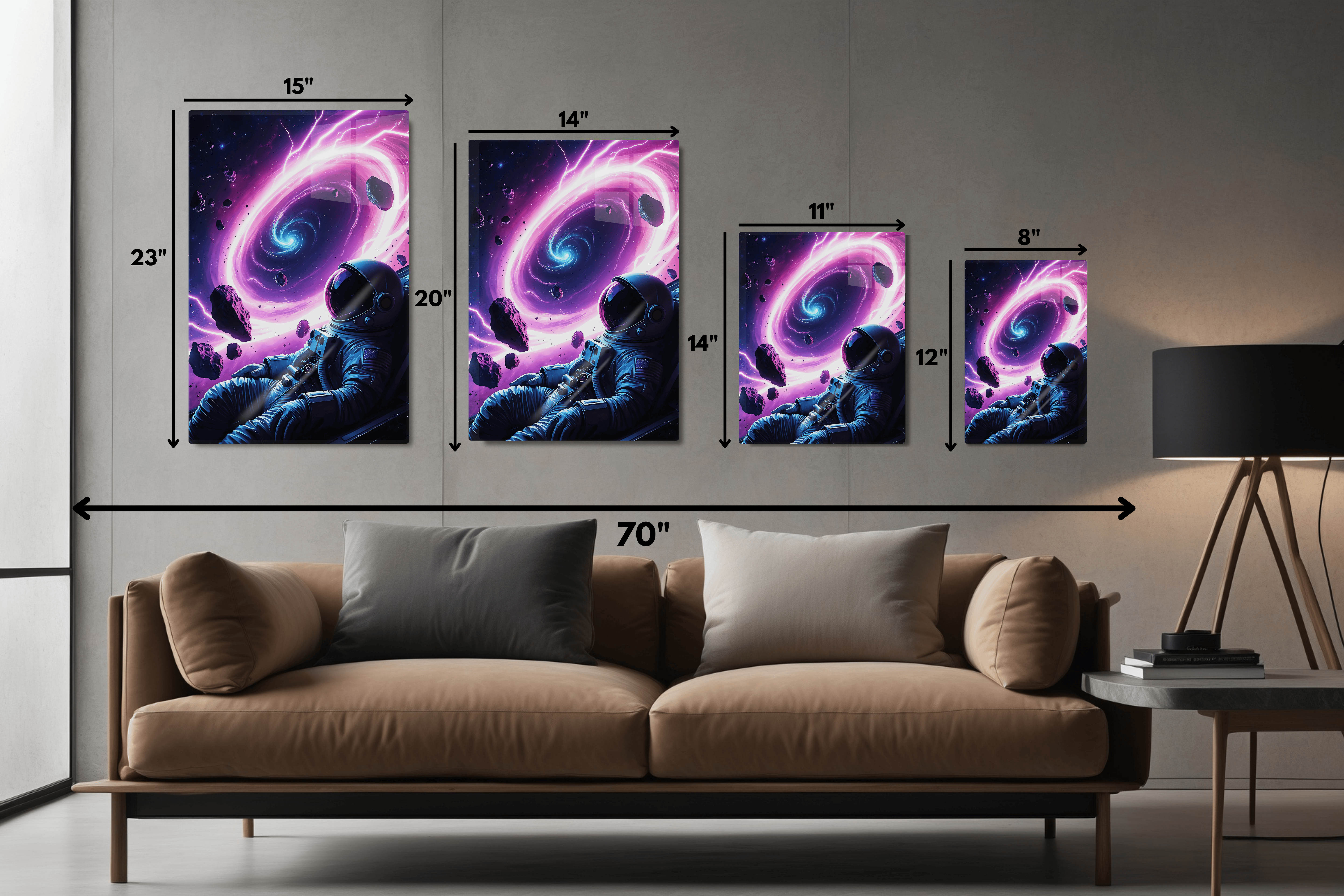 The Astronaut and Cosmic Storm