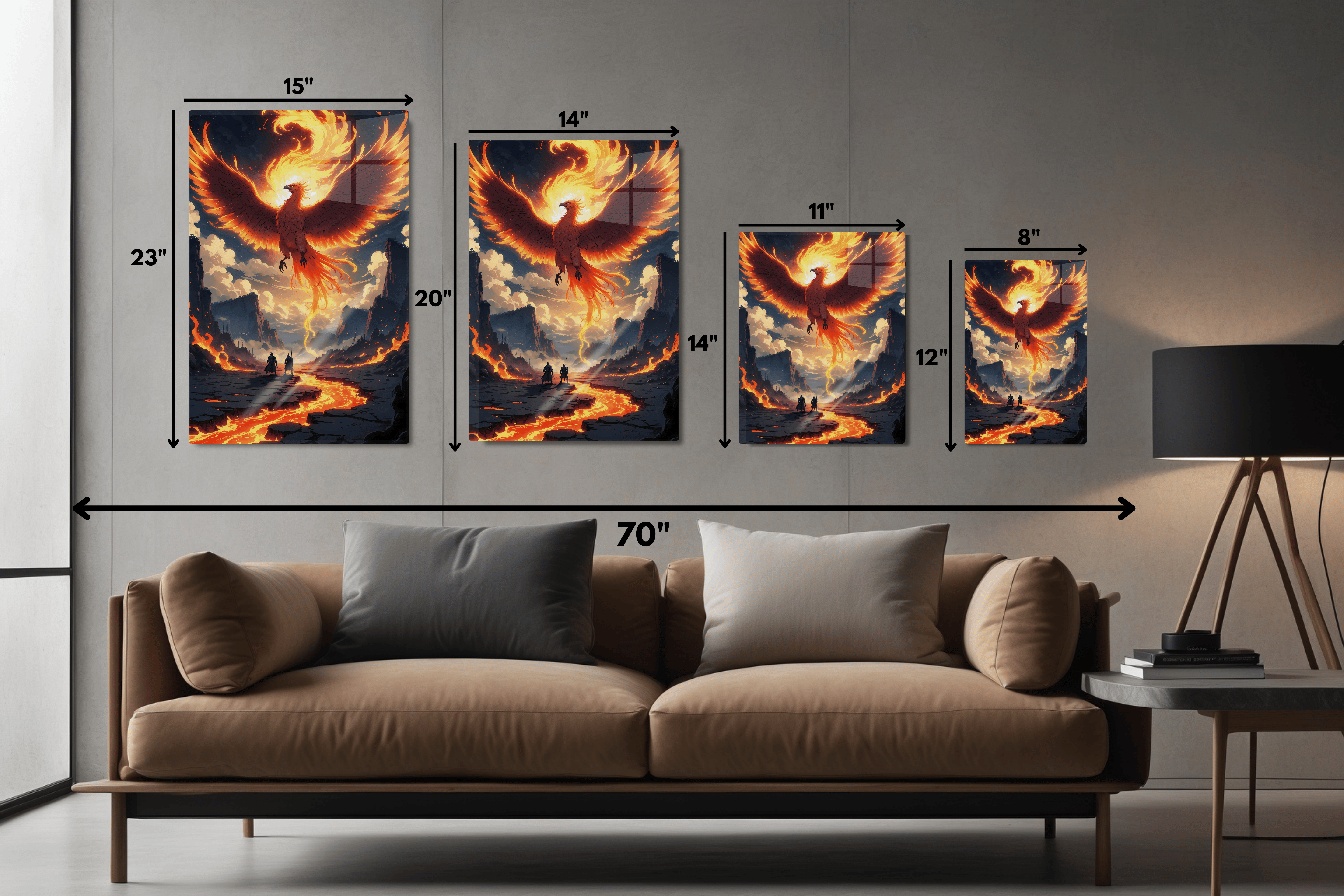 Mythical Phoenix Ascends