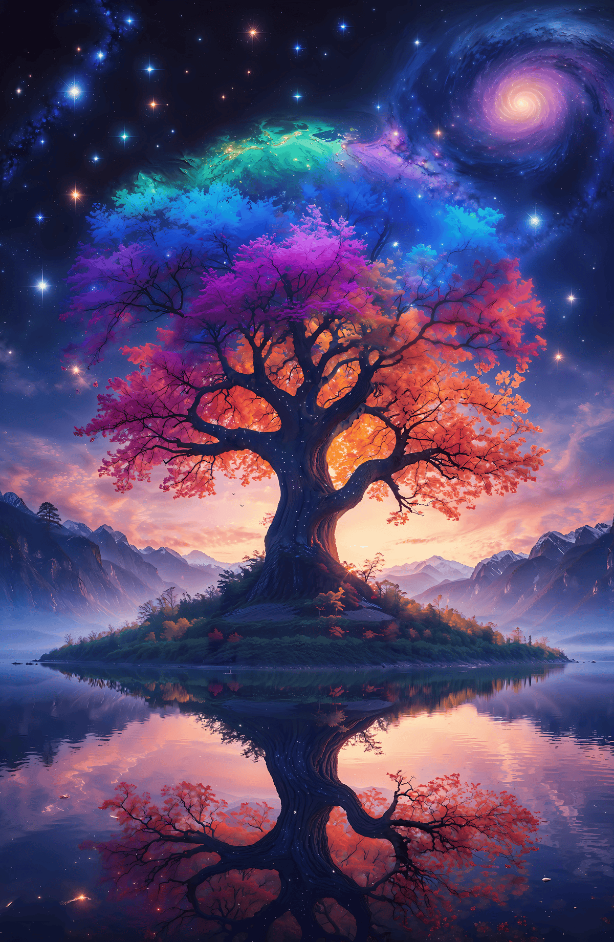 Space Majestic Tree