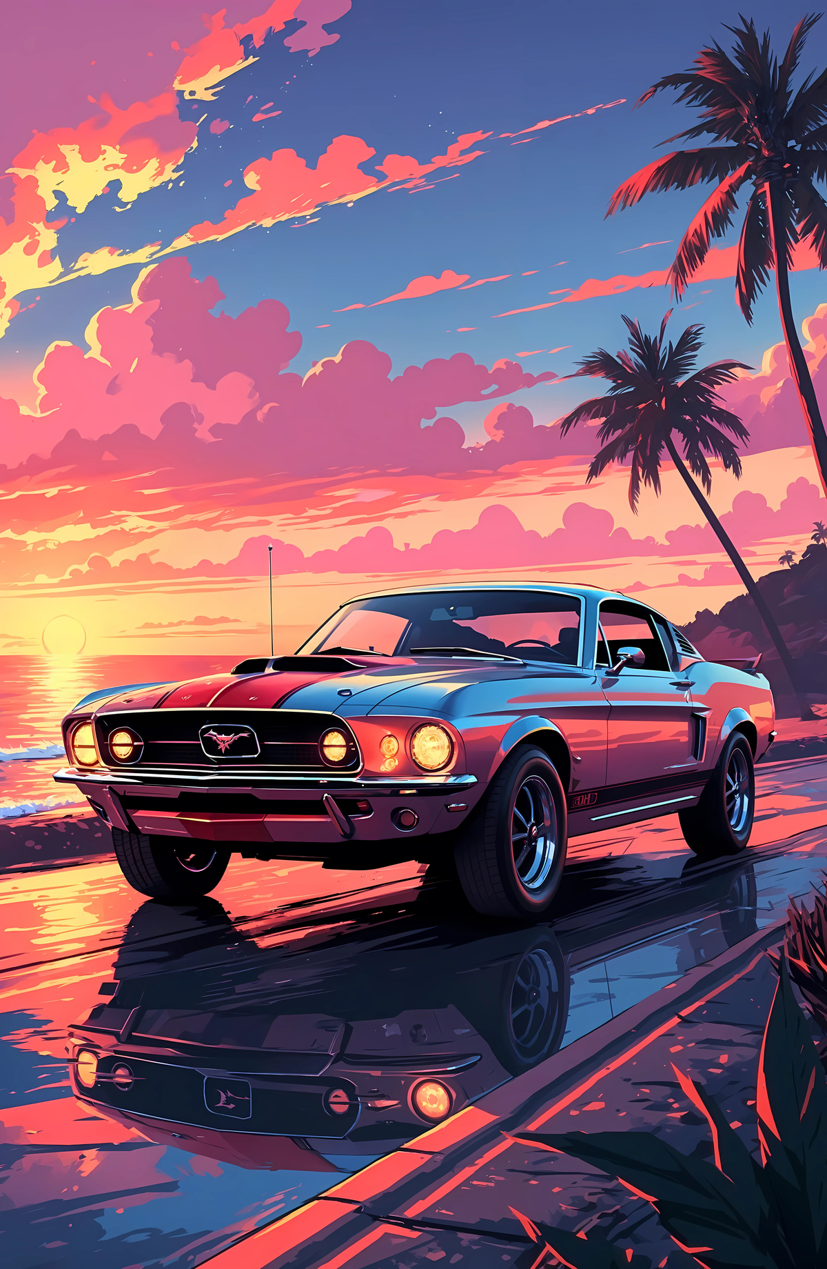 Vintage Muscle Car